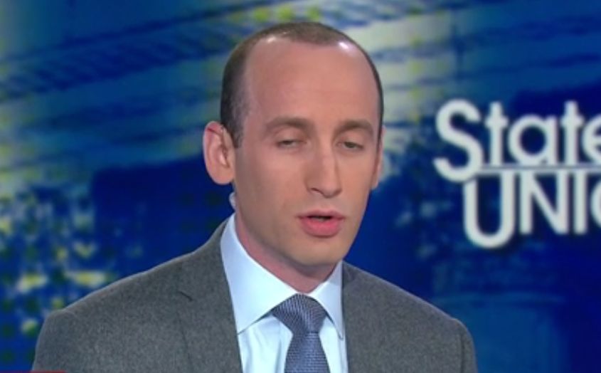 High Quality Sleepy Stephen Miller Blank Meme Template