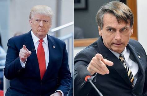 Trump e Bolsonaro Blank Meme Template