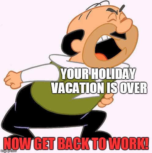 vacation over