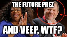 THE FUTURE PREZ; AND VEEP, WTF? | image tagged in oprah | made w/ Imgflip meme maker