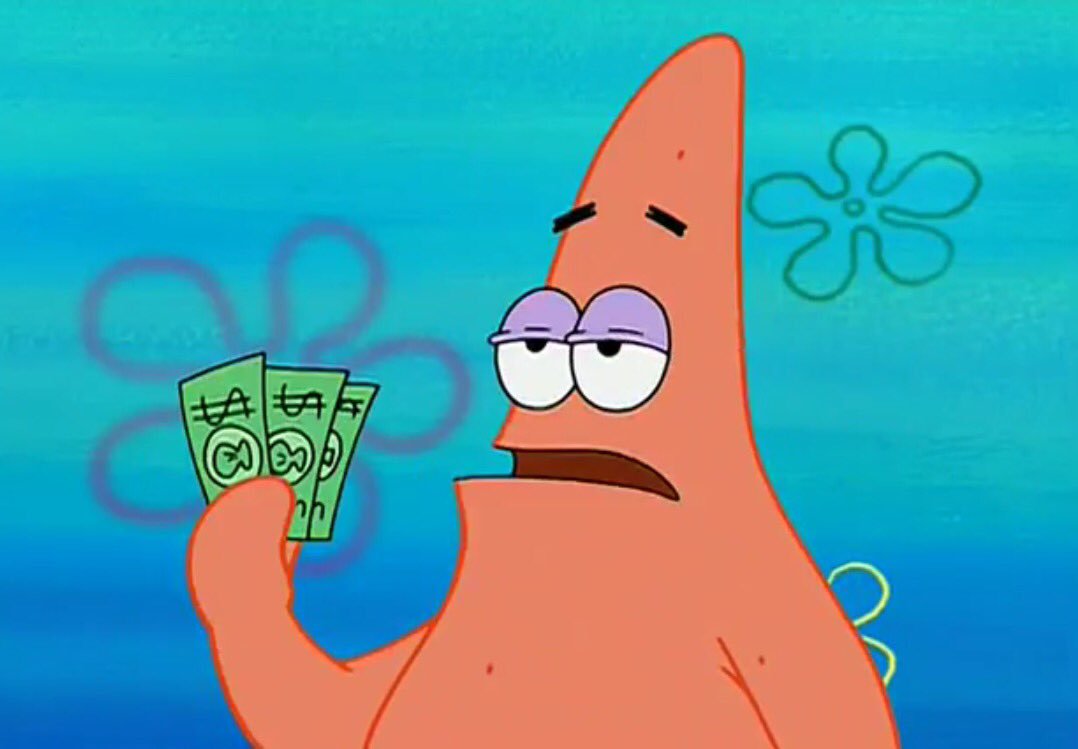 Patrick 3 Dollars Meme Generator Imgflip