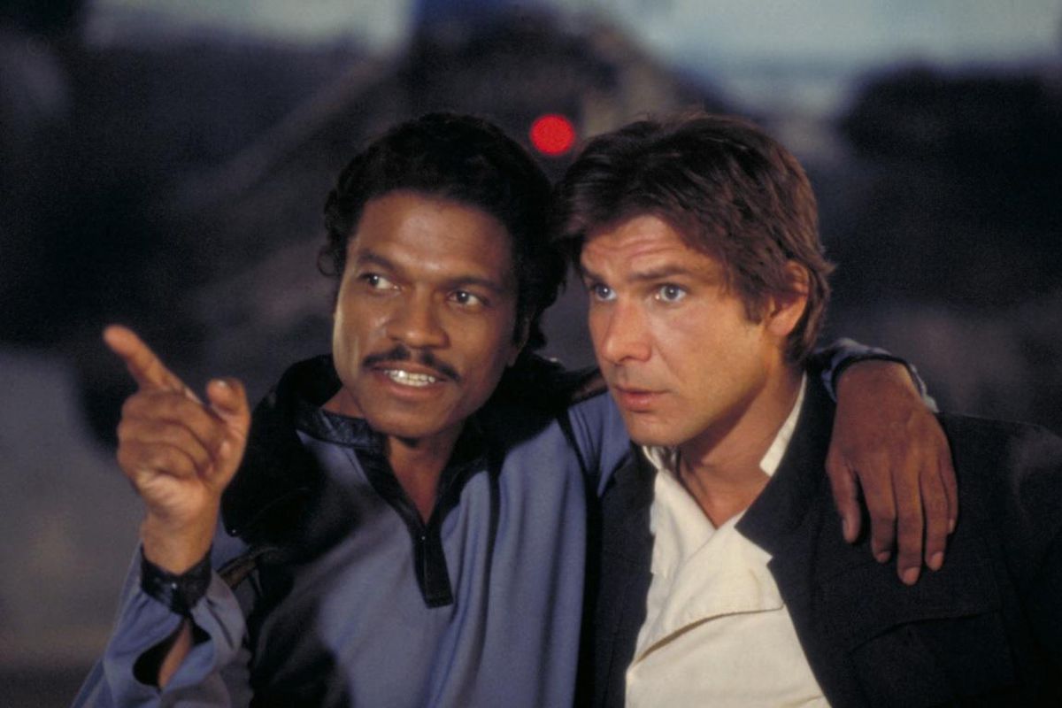 Lando and Solo Blank Meme Template