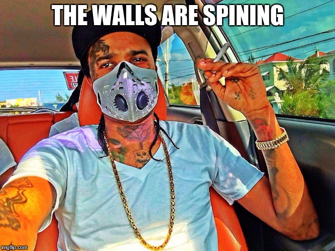 THE WALLS ARE SPINING | image tagged in memes | made w/ Imgflip meme maker