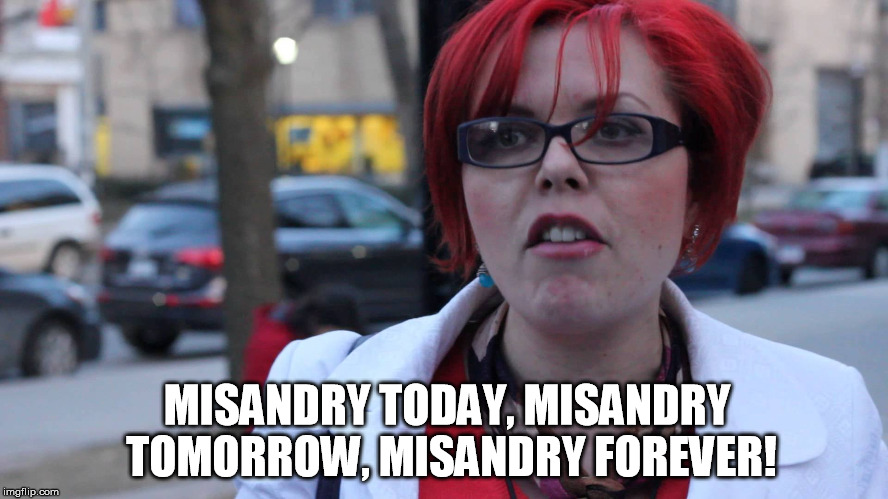 Misandry forever! | MISANDRY TODAY,
MISANDRY TOMORROW,
MISANDRY FOREVER! | image tagged in feminazi | made w/ Imgflip meme maker