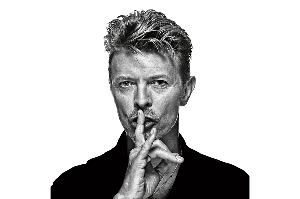 High Quality David Bowie shh Blank Meme Template