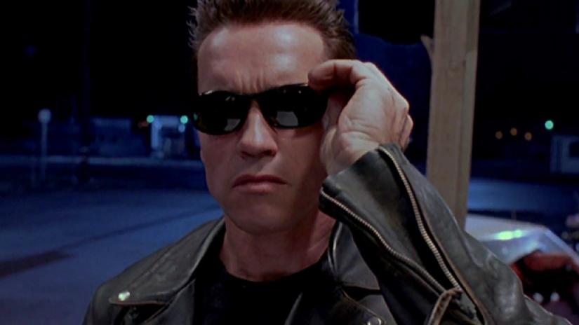 Terminator Hold Up Blank Meme Template
