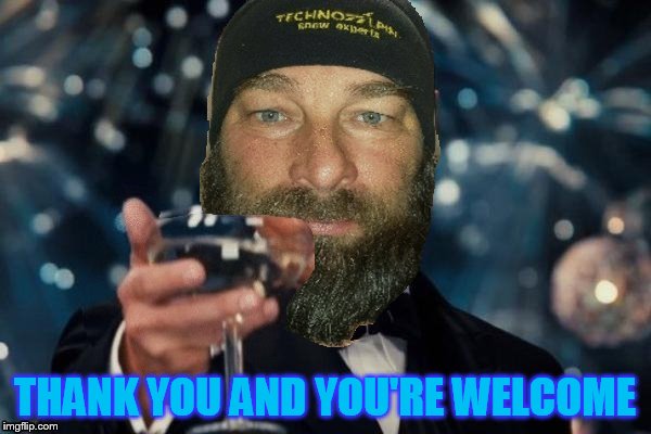 THANK YOU AND YOU'RE WELCOME | made w/ Imgflip meme maker