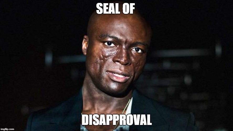 Just No Oprah | SEAL OF; DISAPPROVAL | image tagged in oprah,harvey weinstein,no,all lies | made w/ Imgflip meme maker