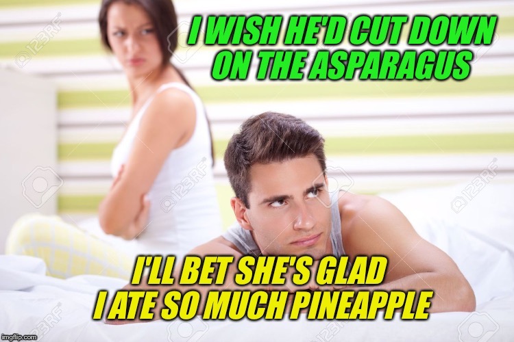 The more you know... | . | image tagged in pineapples,the more you know,pineapple,asparagus,difference between men and women | made w/ Imgflip meme maker