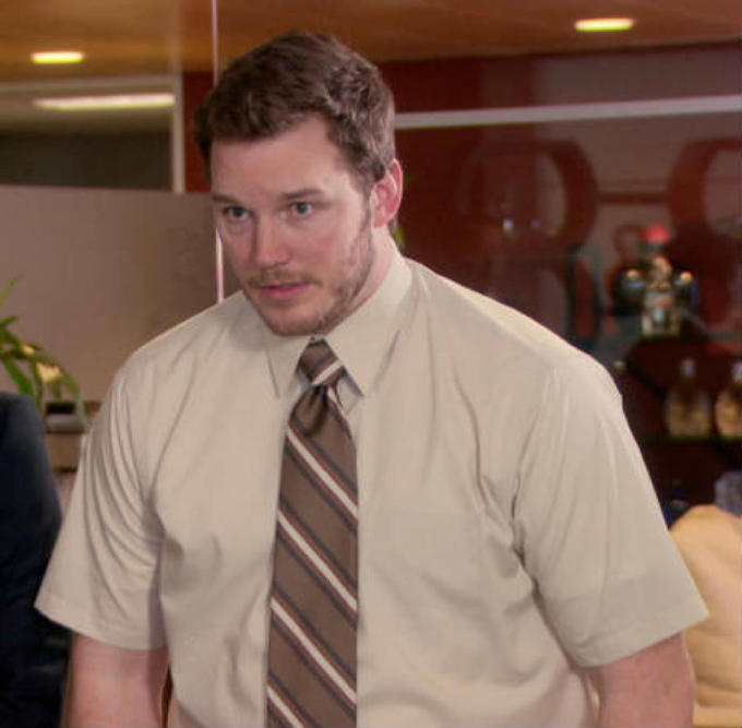 andy dwyer Blank Meme Template