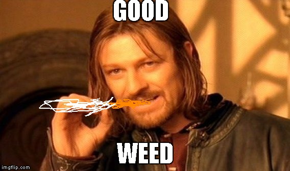 One Does Not Simply Meme | GOOD; WEED | image tagged in memes,one does not simply | made w/ Imgflip meme maker