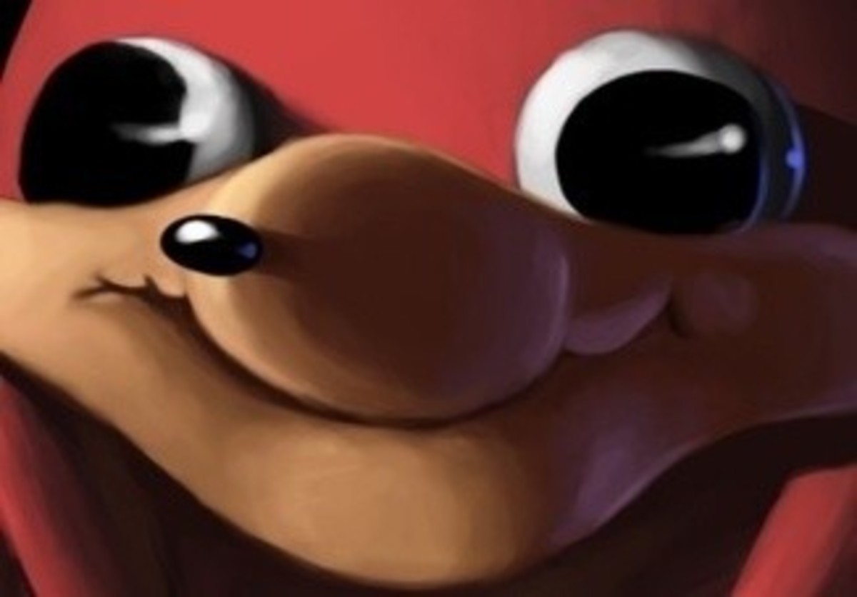 Ugandan Knuckles Blank Meme Template