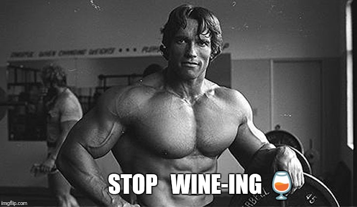 STOP   WINE-ING 🍷 | image tagged in stop wine-ing | made w/ Imgflip meme maker