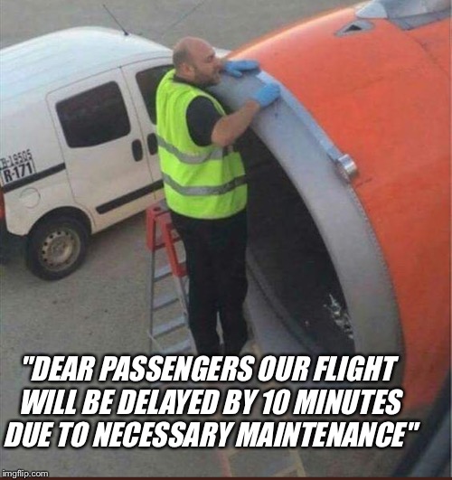 travel delay meme