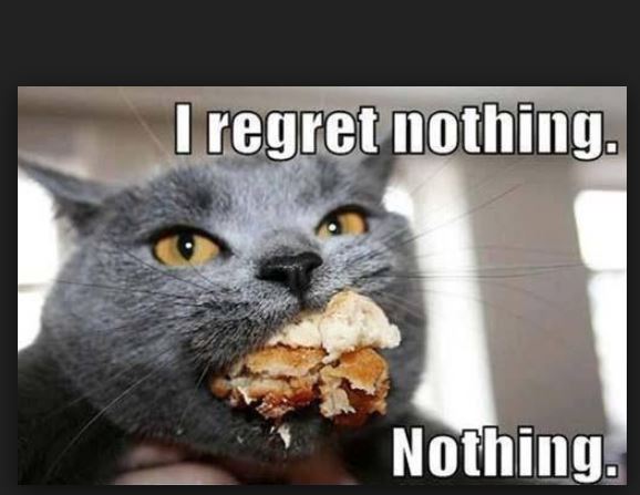 I regret nothing Blank Meme Template