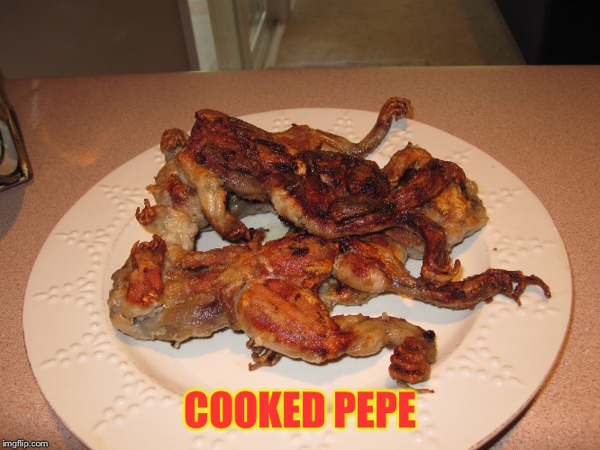 COOKED PEPE | made w/ Imgflip meme maker