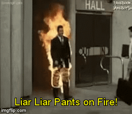 Pants On Fire Imgflip