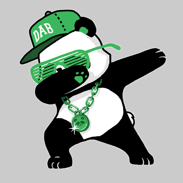 Dabbing Panda Blank Meme Template