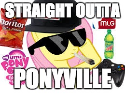 The naughty side of mlp music! | STRAIGHT OUTTA; PONYVILLE | image tagged in mlg pony,memes,straight outta,ponies | made w/ Imgflip meme maker