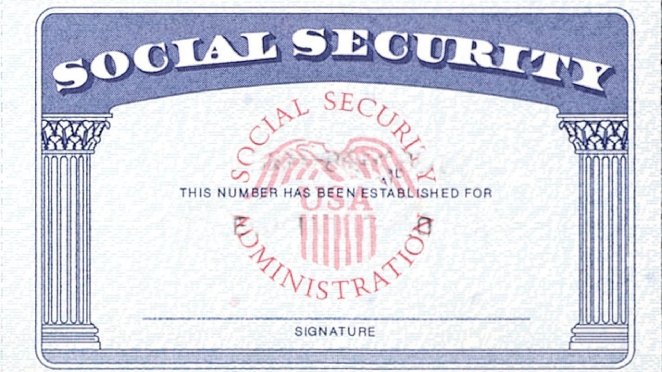 Social Security Blank Template Imgflip