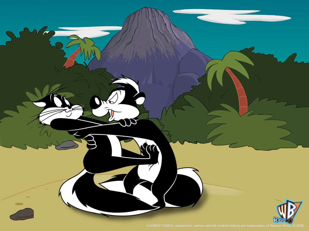 Pepe le pew sex offender Blank Meme Template