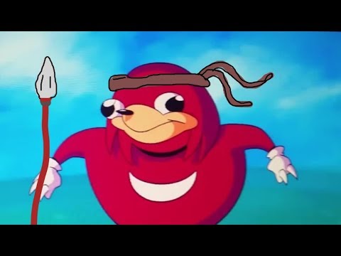 Ugandan Knuckles Blank Meme Template