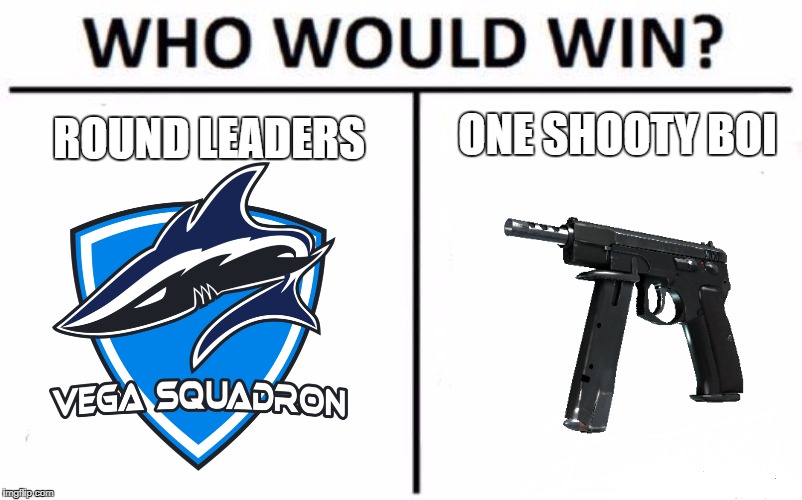 Who Would Win? Meme | ONE SHOOTY BOI; ROUND LEADERS | image tagged in memes,who would win | made w/ Imgflip meme maker