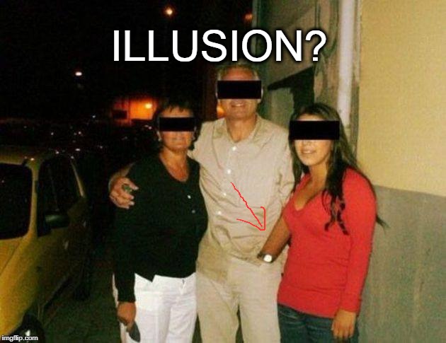 illusion  | ILLUSION? | image tagged in illusions | made w/ Imgflip meme maker