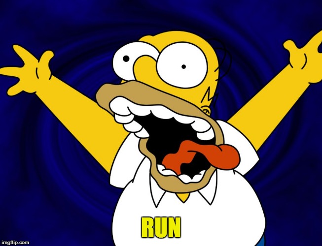 RUN | made w/ Imgflip meme maker