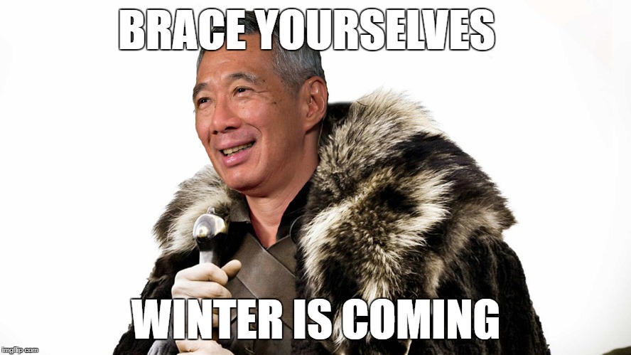 BRACE YOURSELVES; WINTER IS COMING | made w/ Imgflip meme maker