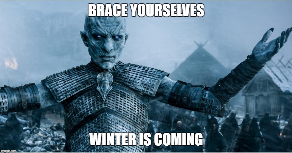 brace yourself winter is coming game of thrones