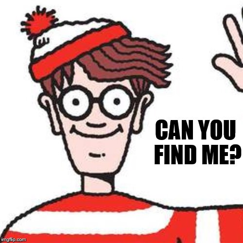 CAN YOU FIND ME? | made w/ Imgflip meme maker