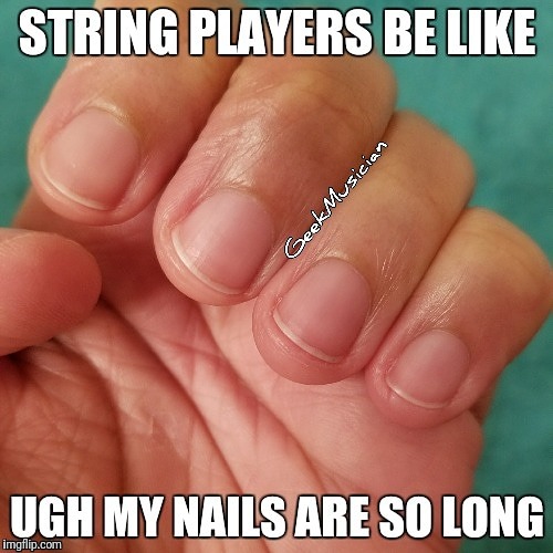 String players be like | image tagged in violin,viola,cello,bass,humor,music | made w/ Imgflip meme maker