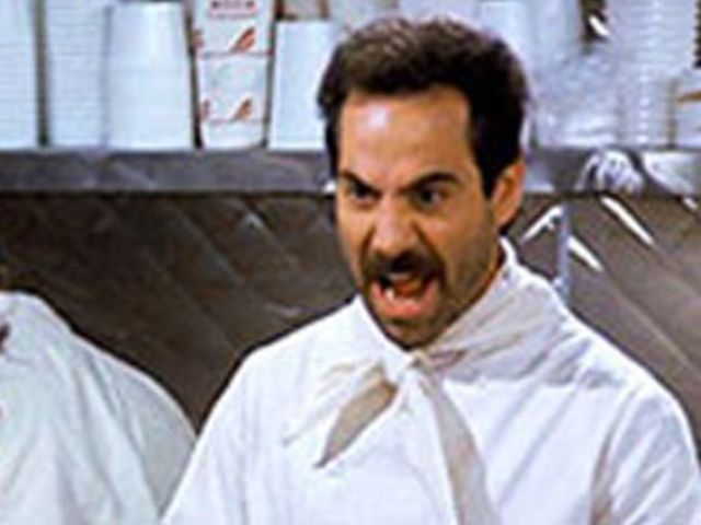 soup nazi Blank Meme Template