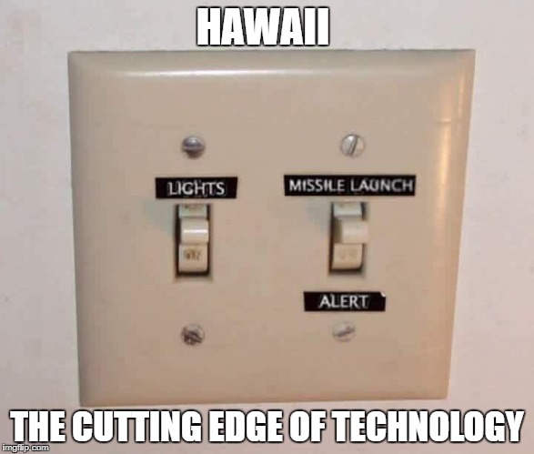 hawaii | HAWAII; THE CUTTING EDGE OF TECHNOLOGY | image tagged in funny | made w/ Imgflip meme maker