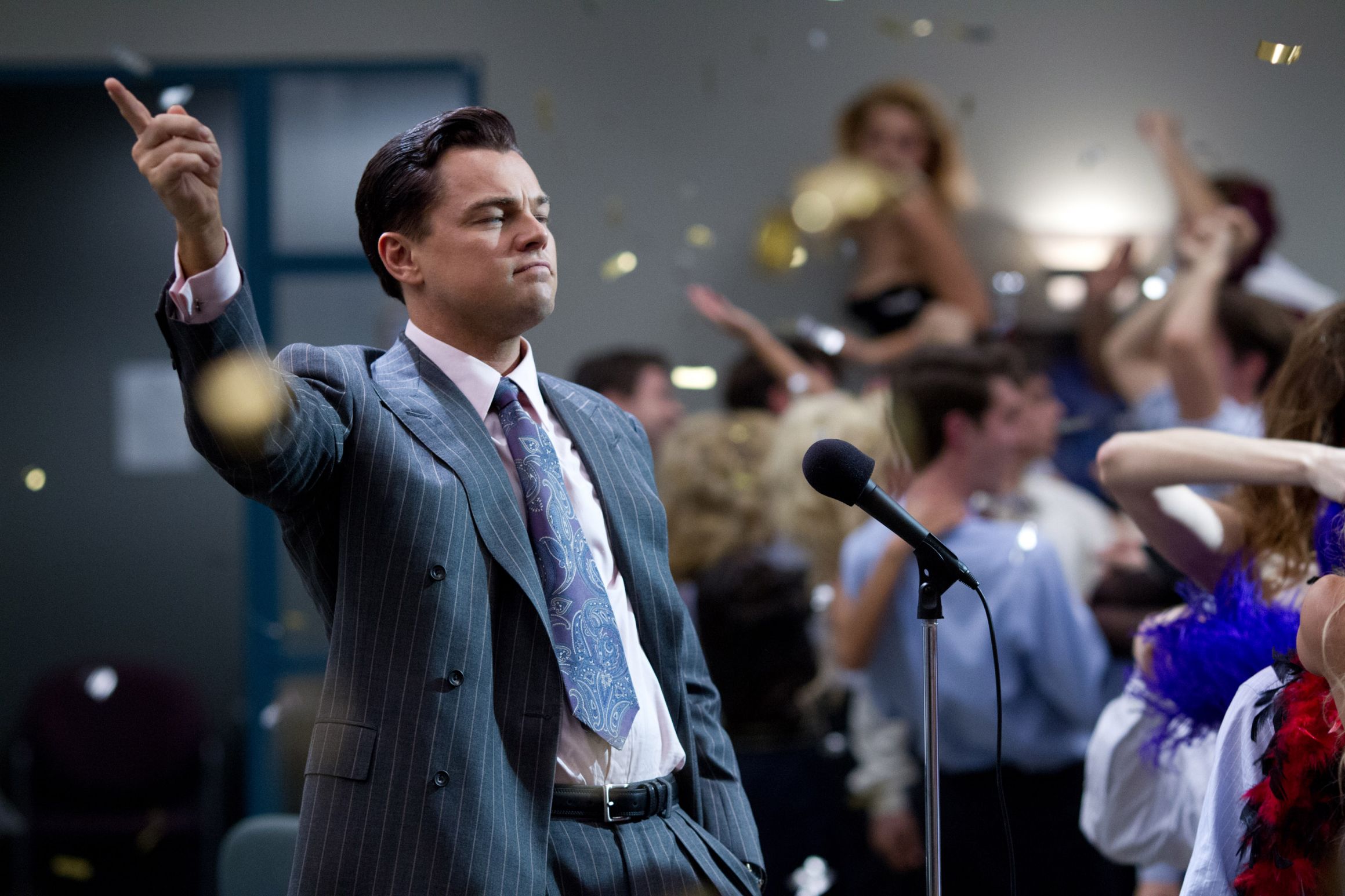 High Quality Wolf of Wallstreet Blank Meme Template