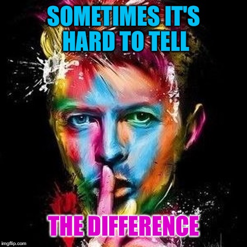 SOMETIMES IT'S HARD TO TELL THE DIFFERENCE | made w/ Imgflip meme maker