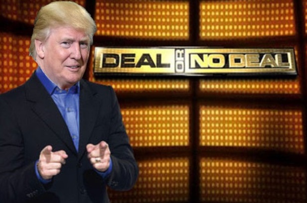 Trump Deal or No Deal Blank Meme Template