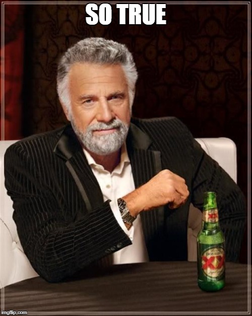 The Most Interesting Man In The World Meme | SO TRUE | image tagged in memes,the most interesting man in the world | made w/ Imgflip meme maker