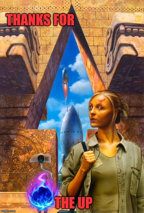 THANKS FOR THE UP | made w/ Imgflip meme maker