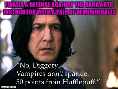 FINALLY A DEFENSE AGAINST THE DARK ARTS INSTRUCTOR WITH A PAIR OF REMEMBERALLS | made w/ Imgflip meme maker