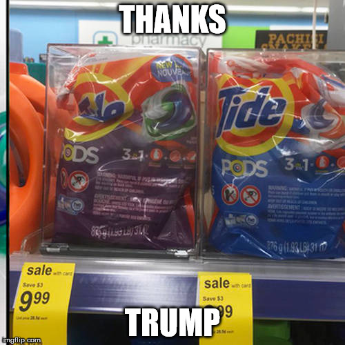 THANKS; TRUMP | image tagged in thanks trump | made w/ Imgflip meme maker