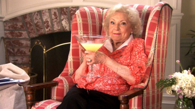 Betty White Drinking Blank Meme Template