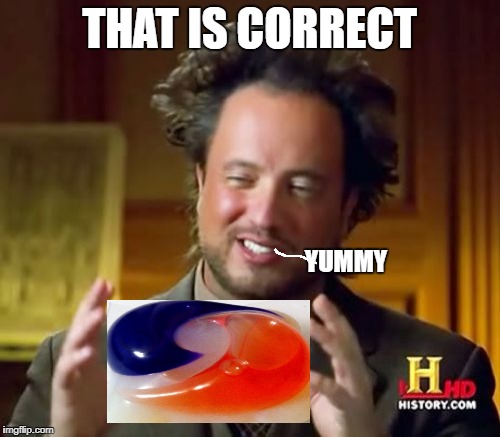 Ancient Aliens Meme | THAT IS CORRECT YUMMY | image tagged in memes,ancient aliens | made w/ Imgflip meme maker