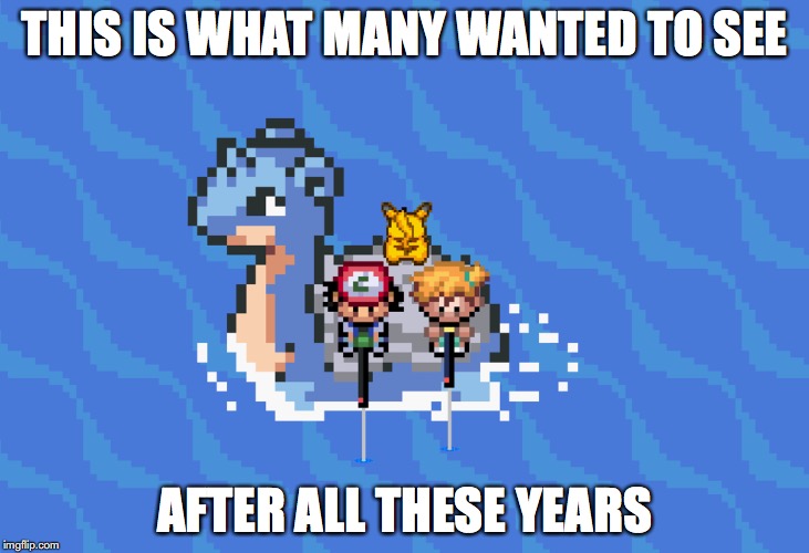 Pokeshipping Fishing | THIS IS WHAT MANY WANTED TO SEE; AFTER ALL THESE YEARS | image tagged in pokeshipping,ash ketchum,misty,memes,pokemon | made w/ Imgflip meme maker