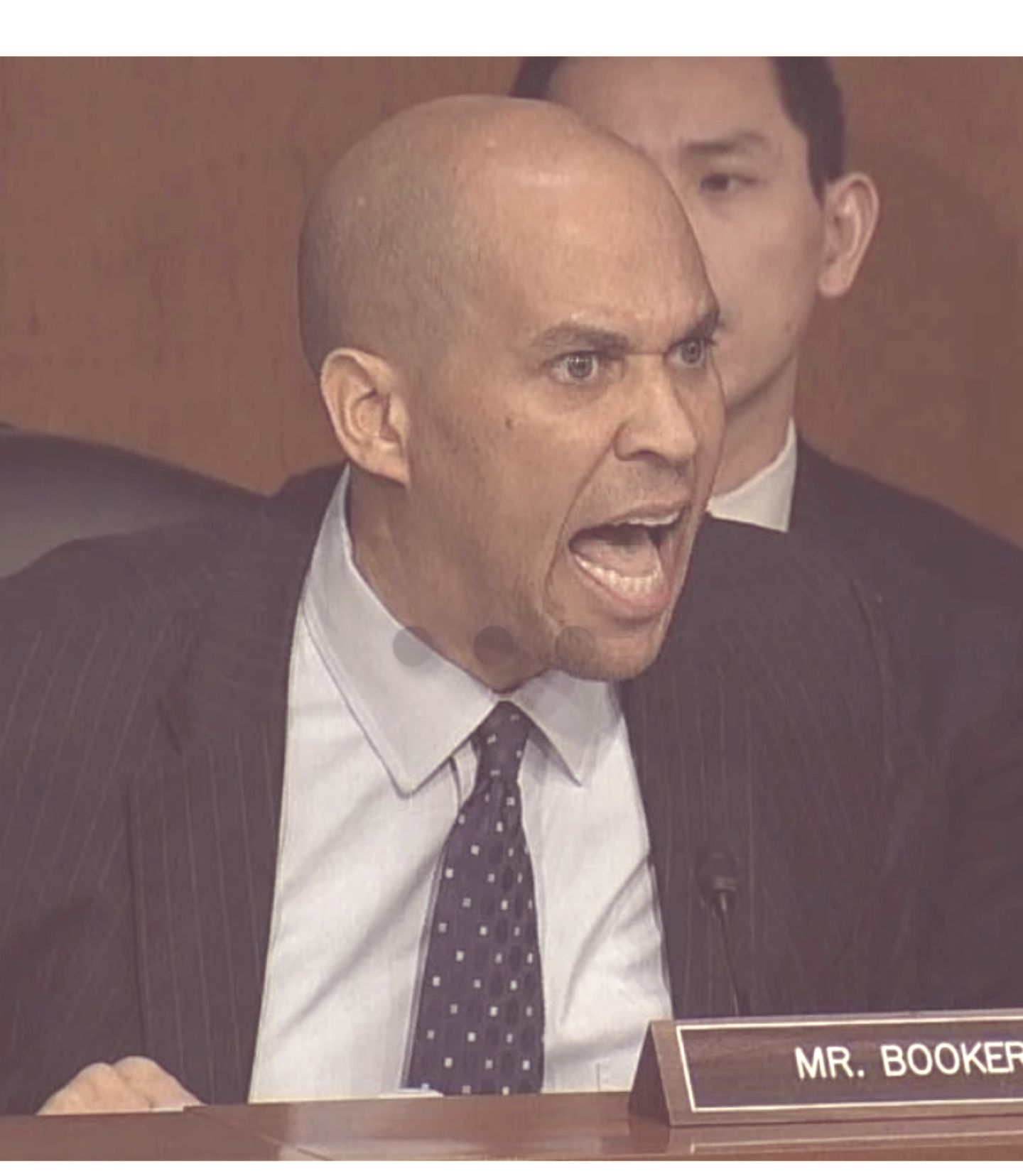 Cory Booker Blank Meme Template