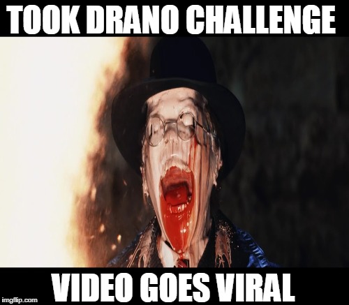 TOOK DRANO CHALLENGE VIDEO GOES VIRAL | made w/ Imgflip meme maker