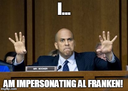 I... AM IMPERSONATING AL FRANKEN! | made w/ Imgflip meme maker