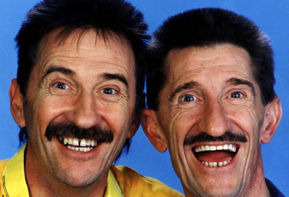 High Quality chuckle brothers Blank Meme Template