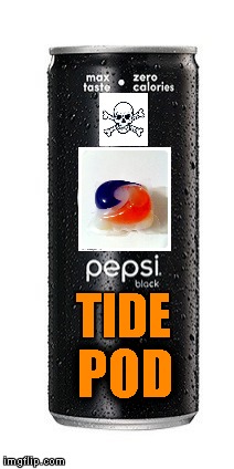 Pepsi black can | TIDE; POD | image tagged in memes,pepsi black can,tide pods | made w/ Imgflip meme maker